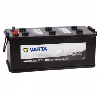 Аккумулятор автомобильный Varta Promotive Black M10 190 рус 1200A 524x239x240 (690 033 120)