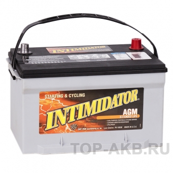 Аккумулятор автомобильный Deka Intimidator AGM 75L (9A65 860A 306x192x192)