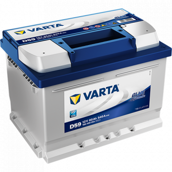 Аккумулятор автомобильный Varta Blue Dynamic D59 60R 540A 242x175x175 (560 409 054)