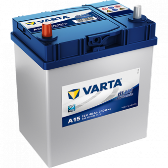 Аккумулятор автомобильный Varta Blue Dynamic A15 40L 330A 187x127x227(540127033)