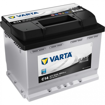 Аккумулятор автомобильный Varta Black Dynamic C14 56R 480A 242x175x190  (556 400 048)