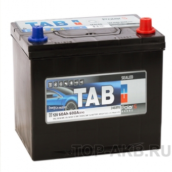 Аккумулятор автомобильный Tab Polar S 60R (600А 232x173x225) D23 обр. 246861 56068