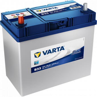 Аккумулятор автомобильный Varta Blue Dynamic B33 45L 330A 238x129x227 уз. кл. (545 157 033)