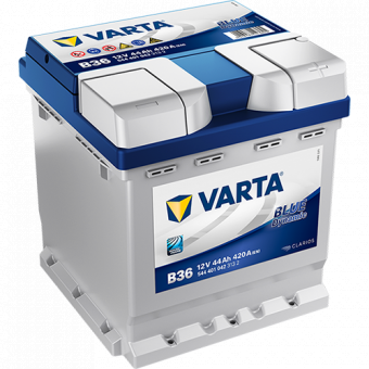 Автомобильный аккумулятор Varta Blue Dynamic B36 44R 420A 175x175x190 (544 401 042)