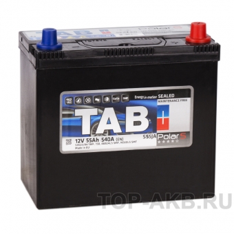 Аккумулятор автомобильный Tab Polar S 55R (490А 238x129x227) 246855 55523/84