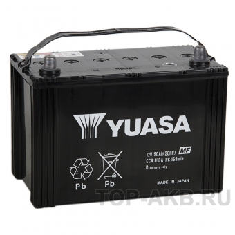 Аккумулятор автомобильный YUASA 115D31R (90L 810A 305x173x225)