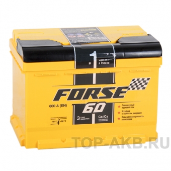 Аккумулятор автомобильный Forse 60R низкий 640A (242x175x175)