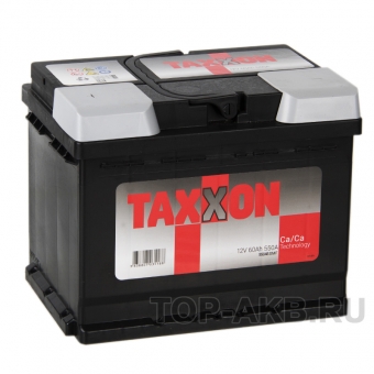 Аккумулятор автомобильный Taxxon 60L 550A (242x175x190) 112555, 55048