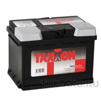 Аккумулятор автомобильный Taxxon 55R низкий 480A (242x175x175) 112245, 55001