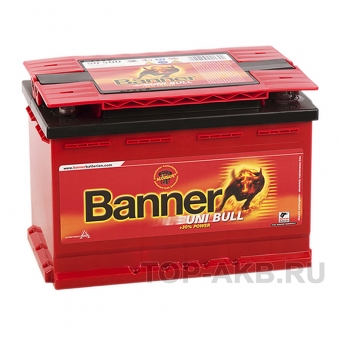 Аккумулятор автомобильный BANNER uni Bull (50 200) 58 450A 241x175x175