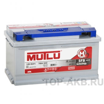 Аккумулятор автомобильный Mutlu Mega 80R низкий 740А (315x175x175) SMF M2