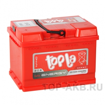 Аккумулятор автомобильный Topla Energy 55L (550A 242x175x175) 108155 55558