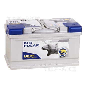 Аккумулятор автомобильный Baren Polar Blu 85R низкий 760A (315x175x175) L4B 85P