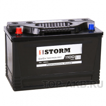 Аккумулятор автомобильный Storm Asia 125L 1100A 350x175x230