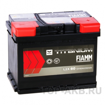 Аккумулятор автомобильный Fiamm Black Titanium 60R 510A 242x175x190 L2 60