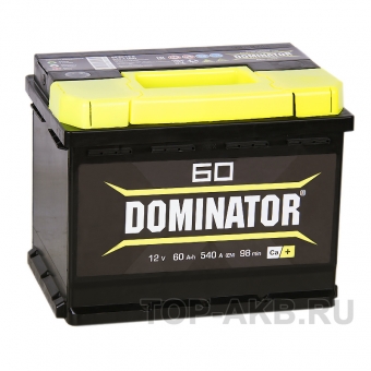 Аккумулятор автомобильный Dominator 60R 600А 242x175x190