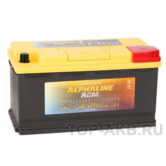 Аккумулятор автомобильный Alphaline AGM 95 L5 850A (353x175x190) AX 595950 59520