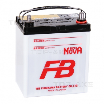 Аккумулятор автомобильный FB Super Nova 40B19L (38R 330A 187x127x227)