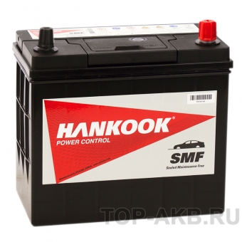 Аккумулятор автомобильный Hankook 55B24L (45R 430 238x129x227)