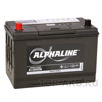 Аккумулятор автомобильный Alphaline EFB 115D31R 80L (800A 306x173x223) T110 Start-Stop