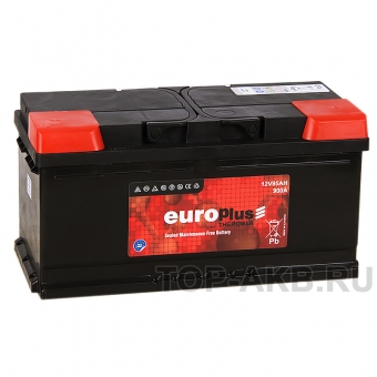 Аккумулятор автомобильный Europlus 92R низкий 850A (353x175x175) 111095