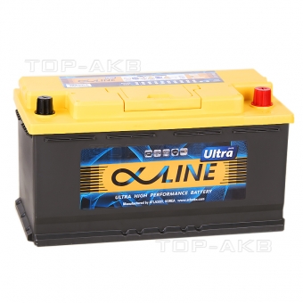 Аккумулятор автомобильный Alphaline Ultra 105R 950A (353x175x190) 60500