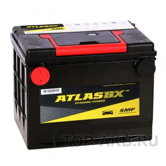 Аккумулятор автомобильный Atlas Dynamic Power MF75-630 (75L 630A 230x175x186) боковые клеммы