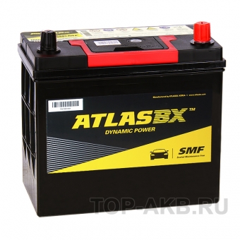 Аккумулятор автомобильный Atlas Dynamic Power MF55B24L узкие кл. (45R 430A 237x127x222)