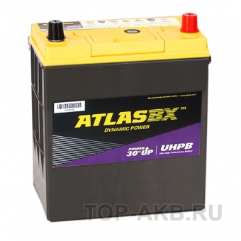 Аккумулятор автомобильный Atlas UHPB UMF 55B19L (45R 390A 187x127x225)