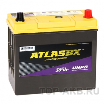 Аккумулятор автомобильный Atlas UHPB UMF 75B24L (55R 480A 237x127x222)