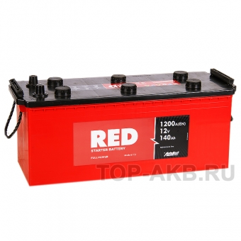 Аккумулятор автомобильный Red 140 Рус (1200А 513x189x217)
