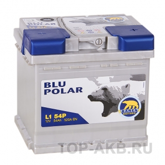 Аккумулятор автомобильный Baren Polar Blu 54R 520A 207x175x190 (L154P)