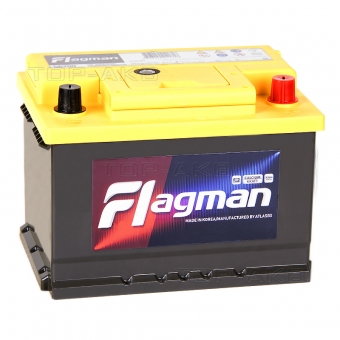 Аккумулятор автомобильный Flagman 62R LB2 600A (242x175x175) 56200