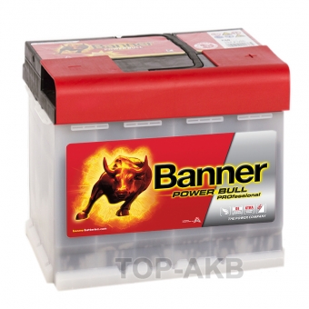 Аккумулятор автомобильный BANNER Power Bull Pro (50 40) 50R 420A 207x175x190