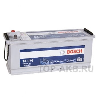 Аккумулятор автомобильный Bosch T4 076 140 евро 800A 513x189x223 нижнее крепл.