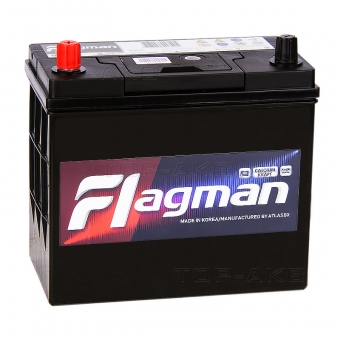 Аккумулятор автомобильный Flagman 70B24R 55L 500A 232x127x220