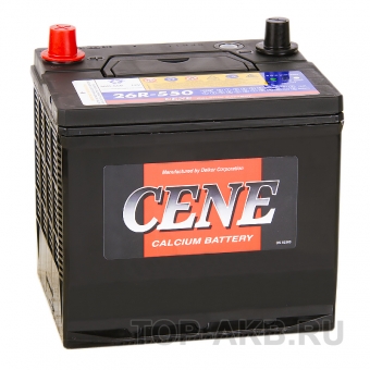 Аккумулятор автомобильный Cene 26R-550 (58R 550A 206x172x205)