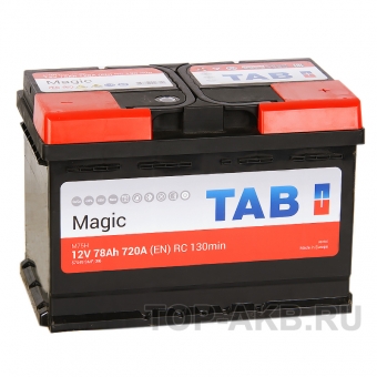 Аккумулятор автомобильный Tab Magic 78R (720A 278x175x190) 189080 57549