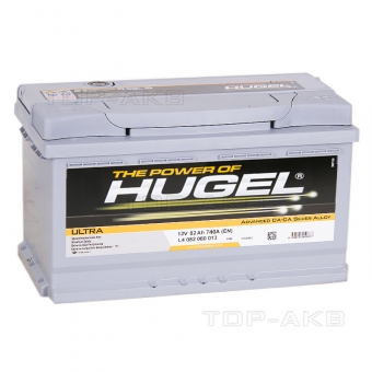Аккумулятор автомобильный Hugel Ultra 82R низкий 740A (315x175x175) LB4 082 074 013