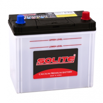 Аккумулятор автомобильный Solite 65B24LS (50R 470A 236x128x220)