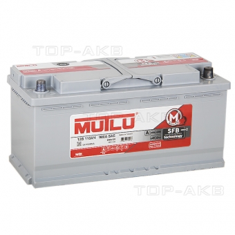 Аккумулятор автомобильный Mutlu Calcium Silver 110R 920A 393x175x190