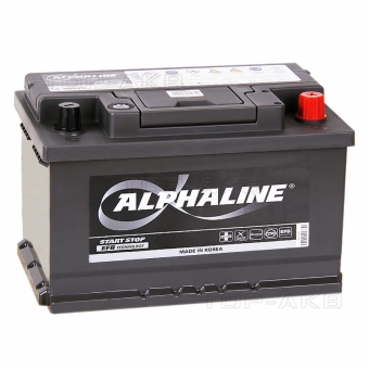 Аккумулятор автомобильный Alphaline EFB 65R (650A 278x175x175) SE 56510 Start-Stop