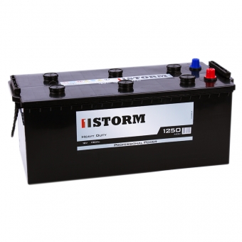 Аккумулятор автомобильный Storm Professional Power 190 евро 1250A 513х223х223