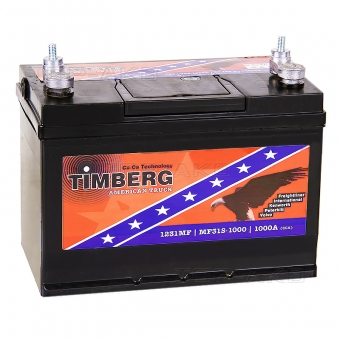 Аккумулятор автомобильный Timberg American Truck 31S-1000 (105VL 190 min 1000A 330x171x241) 1231MF