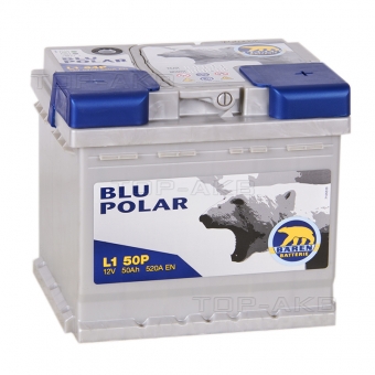 Аккумулятор автомобильный Baren Polar Blu 50R низкий 520A (207x175x175) L1B 50P