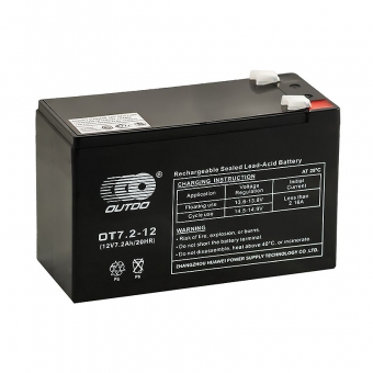 Аккумуляторная батарея OUTDO VRLA 12V 7.2 Ah (OT7.2-12) 151х65х94