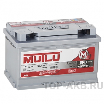 Аккумулятор автомобильный Mutlu 72R низкий 580А (278x175x175) SFB 2