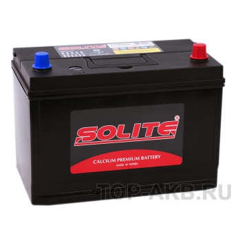 Аккумулятор автомобильный Solite 115D31R с бортиком (95L 750A 301x175x225)