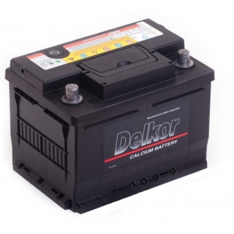 Аккумулятор автомобильный Delkor 56178 (61L 600A 242x175x175)