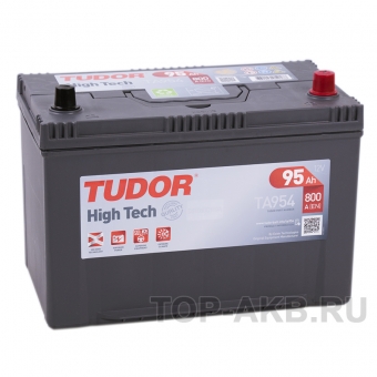 Аккумулятор автомобильный Tudor High-Tech 95R (800A 306x173x222) TA954